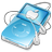 iPod Video Blue Apple Icon